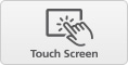 Large touch screen display